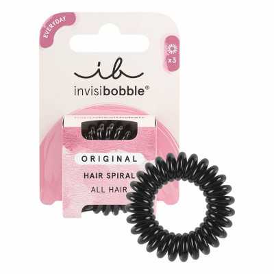 Gomas de Pelo Invisibobble Original Negro (3 Unidades)