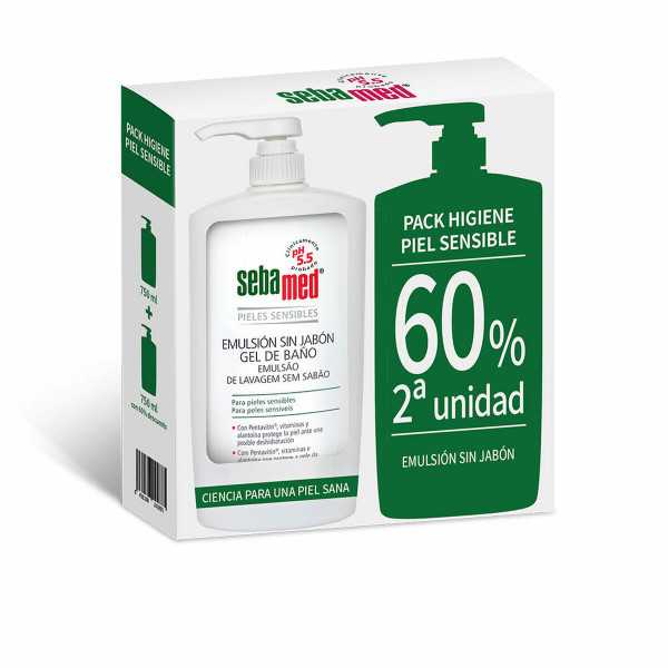 Gel de Ducha Sin Jabón Sebamed Piel Sensible 2 Unidades