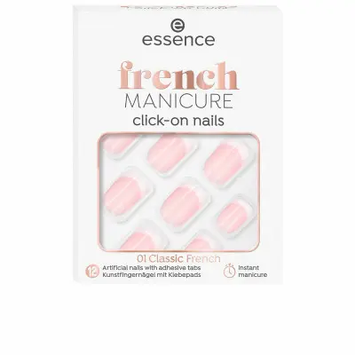 False nails Essence French Self-adhesives Reusable Nº 01 Classic fren