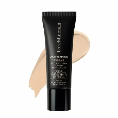 Crema Hidratante con Color bareMinerals Complexion Rescue Birch Spf 30