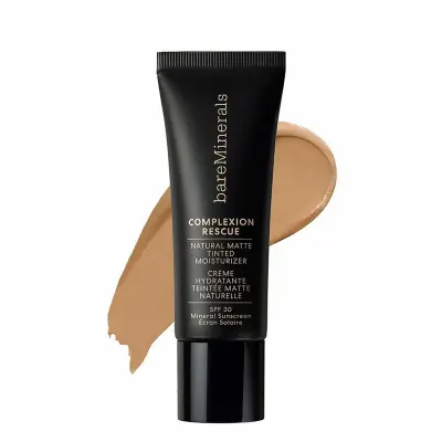 Crema Hidratante con Color bareMinerals Complexion Rescue Tan Amber Sp