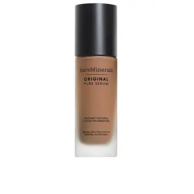 Base de Maquillaje Fluida bareMinerals Original Pure Serum Medium Deep