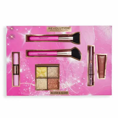 Set de Maquillaje Revolution Make Up Blush & Glow 6 Piezas