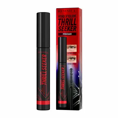 Máscara de Pestañas Rimmel London Volume Thrill Seeker Nº 004 Pitch