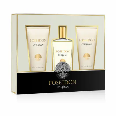 Set de Perfume Hombre Poseidon POSEIDON ONLY MAN EDT 3 Piezas