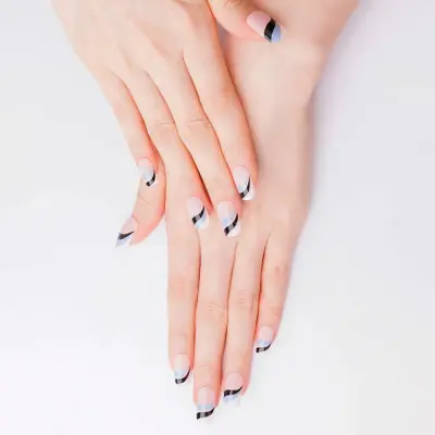 Gel Nail Foils Nooves Flowing stream (20 Units)