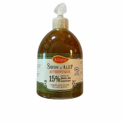 Liquid Soap Alepia Jabón De Alepo Dosage dispenser Laurel berry oil 5