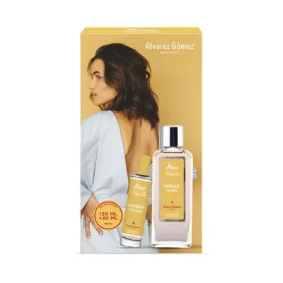 Set de Perfume Mujer Alvarez Gomez Ambar 2 Piezas