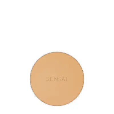 Powder Make-up Base Sensai Total Finish Nº TF203 Natural beige Spf 10