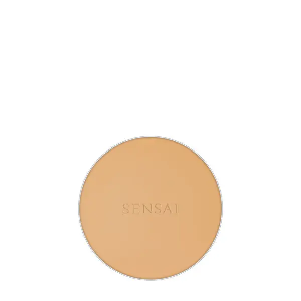 Base de Maquillaje en Polvo Sensai Total Finish Nº TF203 Natural beige Spf 10 11 g Recarga