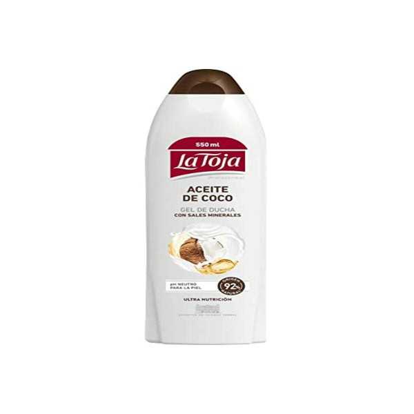 Gel de Ducha La Toja Aceite de coco (550 ml)