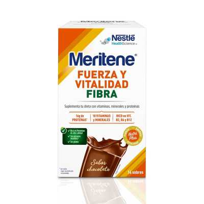 Comprimidos Meritene Fuerza Y Vitalidad Fibra 35 g