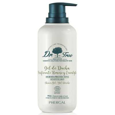 Gel de Ducha Dr. Tree  Piel Sensible Eucalipto Romero Purificante 500