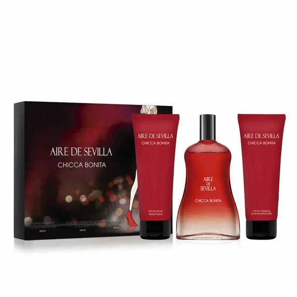 Women's Perfume Set Aire Sevilla Chicca Bonita 3 Pieces