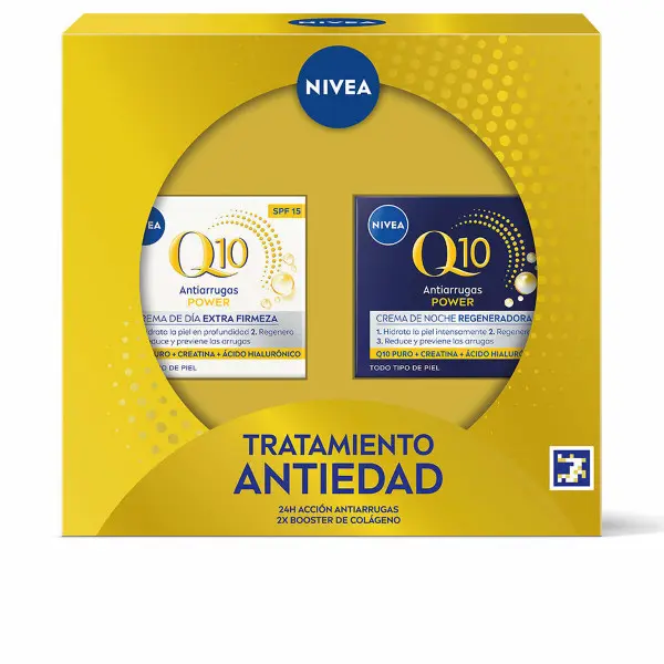 Set de Maquillaje Nivea Q10 ANTI-ARRUGAS 2 Piezas