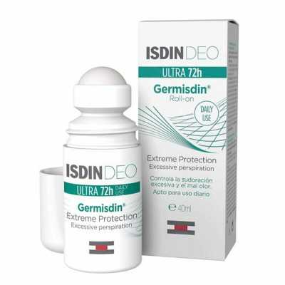 Desodorante Roll-On Isdin Germisdin Rx 72 horas Antitranspirante 40 ml