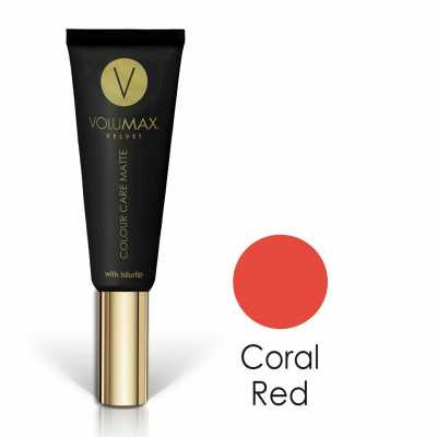 Bálsamo Labial con Color Volumax Coral Red Terciopelo Mate 7,5 ml