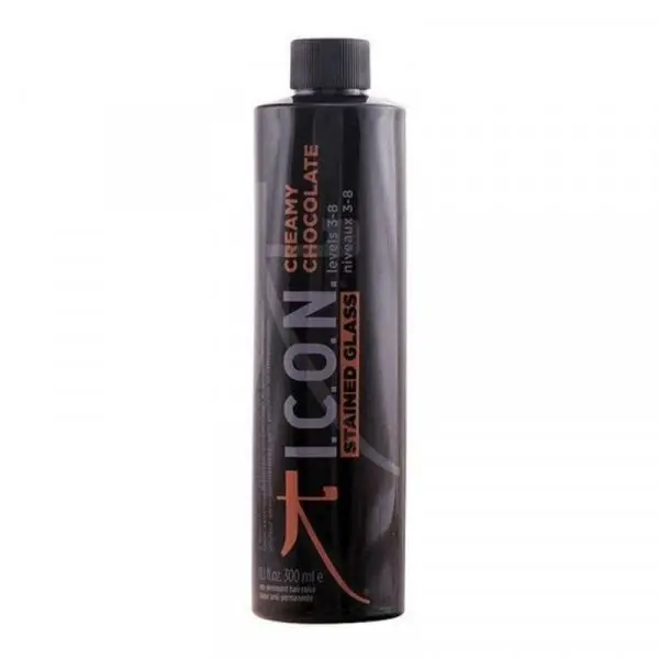 Tinte sin Amoniaco Stained Glass Creamy Chocolate I.c.o.n. Stained Glass Creamy Chocolate Nº 3-8 300 ml