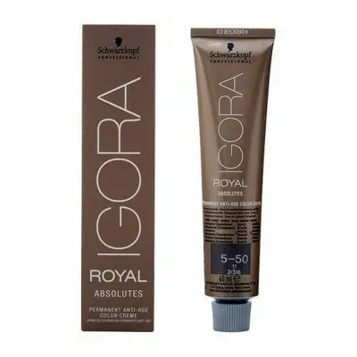 Permanent Anti-Ageing Dye Igora Royal Absolutes Schwarzkopf 4045787200