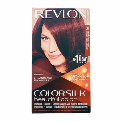 Tinte sin Amoniaco Colorsilk Revlon 7243257031 Castaño Oscuro Cobrizo