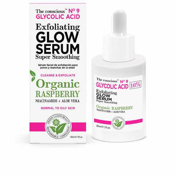 Exfoliating Serum The Conscious Glycolic Acid Raspberry 30 ml