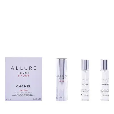 Men's Perfume Allure Homme Sport Cologne Chanel 3145891233001 EDC (3 p