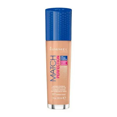 Base de Maquillaje Fluida Match Perfection Rimmel London (30 ml)