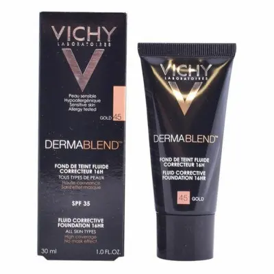 Fluid Foundation Make-up Dermablend Vichy Spf 35 30 ml