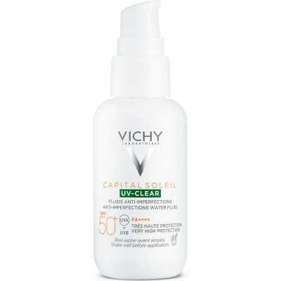 Protector Solar Fluido Vichy Capital Soleil Uv Clear Anti-imperfeccion