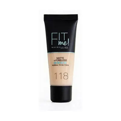 Base de Maquillaje Fluida Fit me Maybelline 30 ml