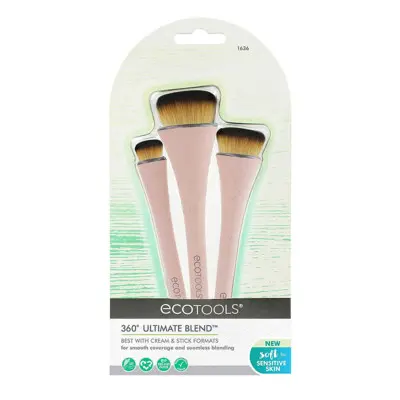 Brocha de Maquillaje 360º Ultimate Ecotools 1636 (2 pcs) 3 Piezas