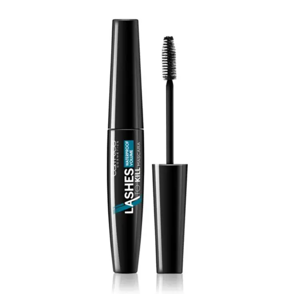 Máscara de Pestañas Efecto Volumen LASHES TO KILL ultra Catrice (10 ml) waterproof Negro