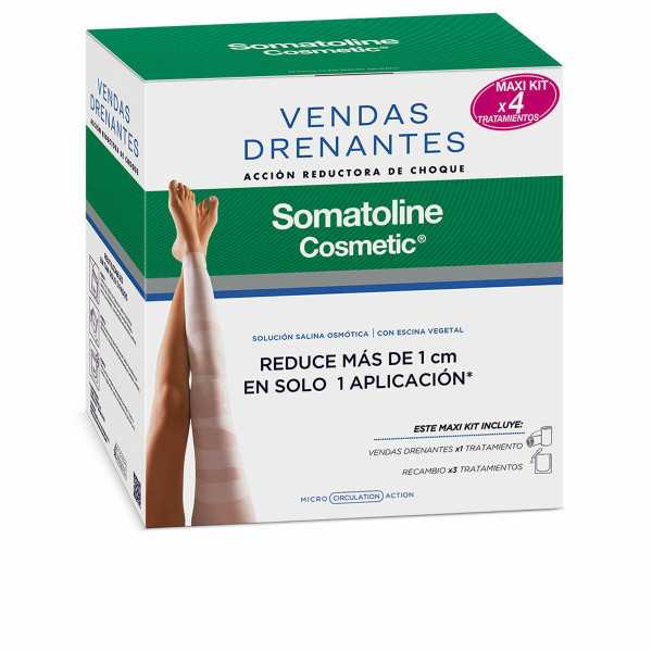 Vendas Somatoline  4 Piezas Drenantes