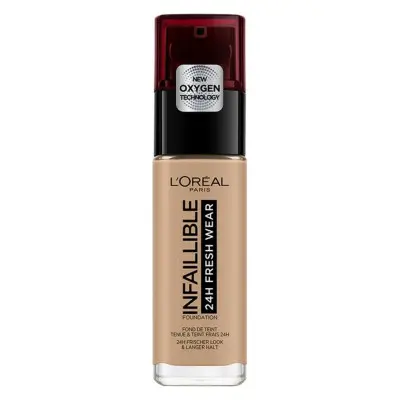 Base de Maquillaje Fluida Infaillible 24H L'Oreal Make Up (30 ml) (30