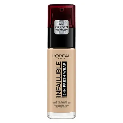 Base de Maquillaje Fluida Infaillible 24H L'Oreal Make Up (30 ml) (30