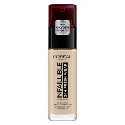 Base de Maquillaje Fluida Infaillible 24H L'Oreal Make Up (30 ml) (30