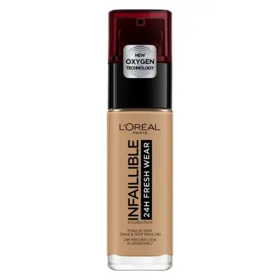 Base de Maquillaje Fluida Infaillible 24H L'Oreal Make Up (30 ml) (30