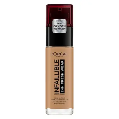 Base de Maquillaje Fluida Infaillible 24H L'Oreal Make Up (30 ml) (30