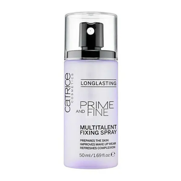 Prebase de Maquillaje Prime And Fine Fixing Spray Catrice Prime And Fine (50 ml) 50 ml