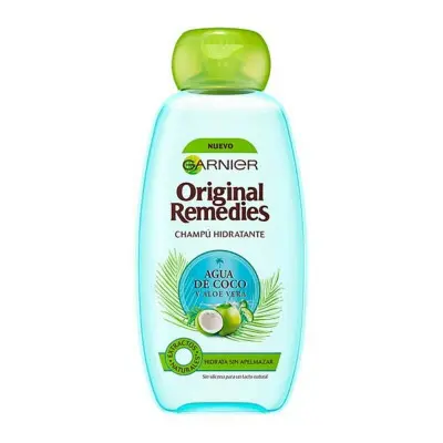 Moisturizing Shampoo Original Remedies Agua Coco Y Aloe Garnier (300 m