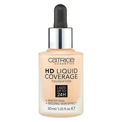 Base de Maquillaje Fluida Hd Liquid Coverage Foundation Catrice