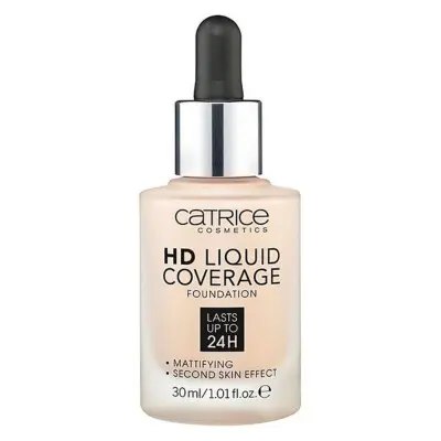 Base de Maquillaje Fluida Hd Liquid Coverage Foundation Catrice