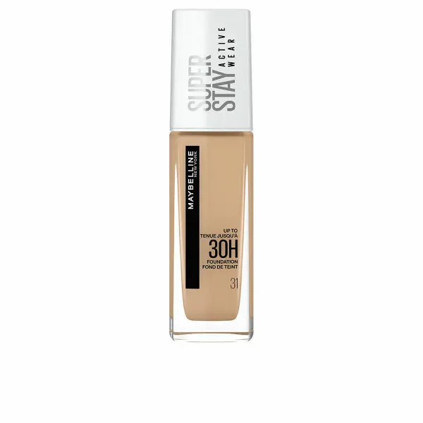 Crème Make-up Base Maybelline Superstay Activewear 30h Foundation Nº Warm Nude (30 ml)