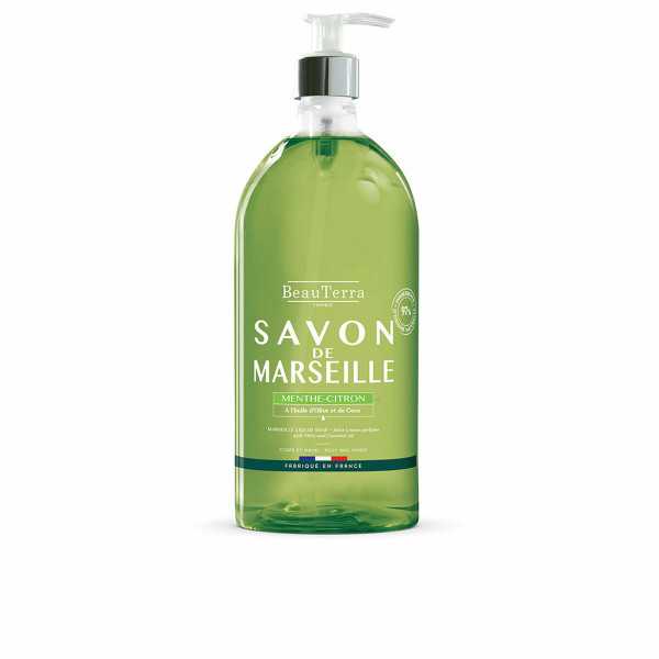 Jabón Líquido Beauterra Marseille Menta Universal Limón Manos 1 L