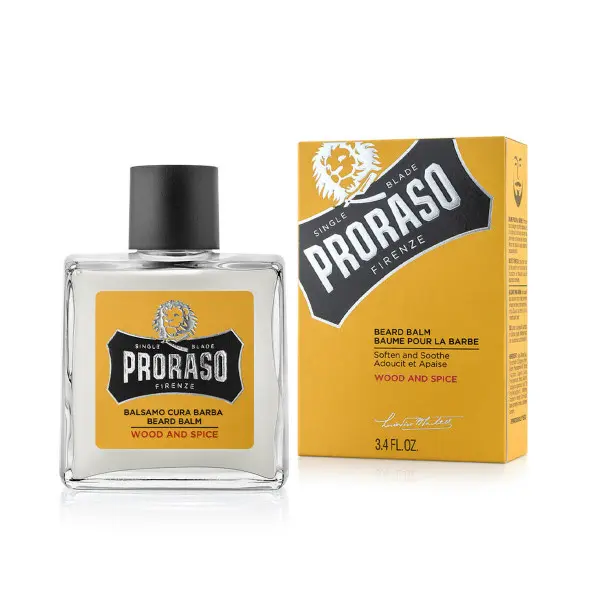 Bálsamo para la Barba Yellow Proraso Wood And Spice 100 ml