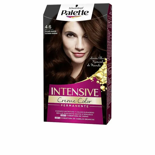 Tinte Permanente Palette Schwarzkopf Castaño N 4,6