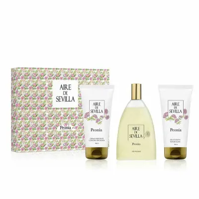 Women's Perfume Set Aire Sevilla Aire de Sevilla Peonía 3 Pieces (3 p