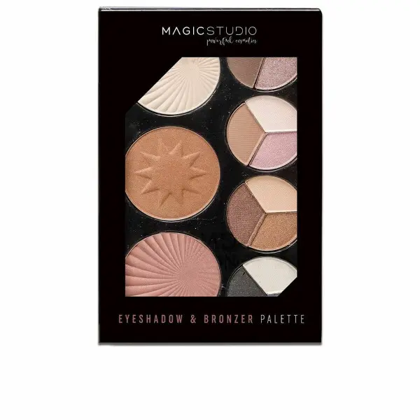 Paleta de Sombras de Ojos Magic Studio 250417 Bronceador 23 g