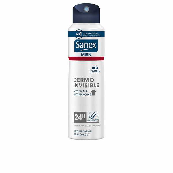 Desodorante en Spray Sanex Men Dermo Invisible 200 ml