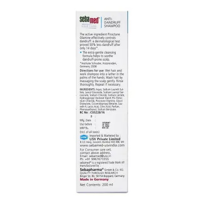 Champú Anticaspa Sebamed (200 ml)